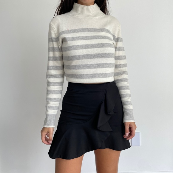 Balenciaga black flounce mini skirt - Picture 11 of 13